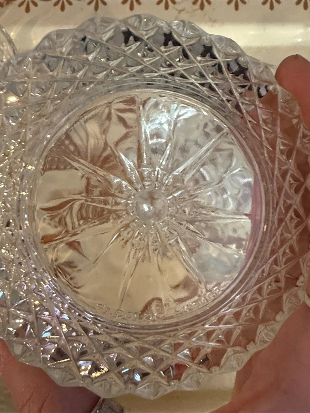 Vintage Arcoroc France Clear Glass Bowls - Set of 4